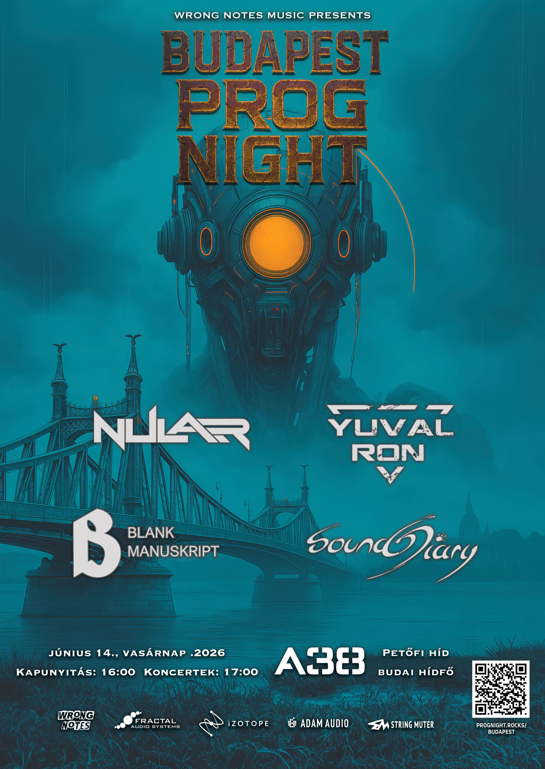 Budapest Prog Night 2026 poster 2000px